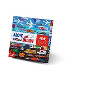 Above and Below the Ground Puzzle - Vehicles (48 pcs) - Jigsaw Puzzle