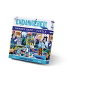 Puzzle and Memory Game - Endangered Species (48 pcs) - Jigsaw Puzzle