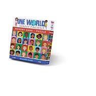 Puzzle and Memory Game - Faces of the World (48 pcs) - Jigsaw