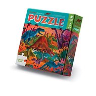 Foil Puzzle - Dinosaurs (60 pcs) - Jigsaw Puzzle