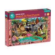 Search and Find Puzzles - African Safaris (64 pcs) - Jigsaw Puzzle