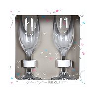 Set of champagne glasses - Gift Set