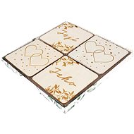 Set of wedding coasters Wedding 2021 - Gift