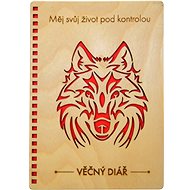 Constant Print + Eternal Diary - Wolf - Daily Diary