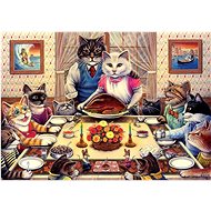 Puzzle - Cat Family, 260 Pieces - Jigsaw Puzzle