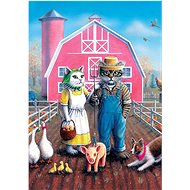 Puzzle Cat Farmers 260 pieces - Jigsaw Puzzle
