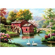 Puzzle - Old Red Mill, 1000 Pieces - Jigsaw Puzzle