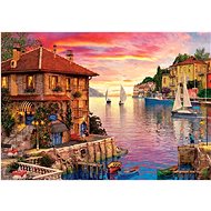 Puzzle Mediterranean Port 1500 pieces - Jigsaw Puzzle