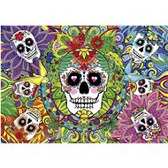 Glowing Puzzle Sugar Skull 1000 pieces - Jigsaw Puzzle
