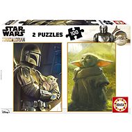 Puzzle - Star Wars: The Mandalorian, 2x100 Pieces - Jigsaw Puzzle