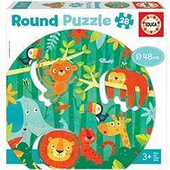 Jungle Round Puzzle 28 pieces - Jigsaw Puzzle
