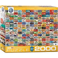 Puzzle VW Groovy Bus 2000 pieces - Jigsaw Puzzle