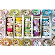 Puzzle Colourful Tea Cups 1000 pieces - Jigsaw Puzzle