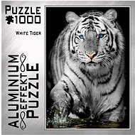 Metallic Puzzle White Tiger 1000 pieces - Jigsaw Puzzle