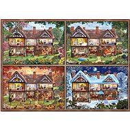 Puzzle Chaloupka in Four Seasons 2000 pieces - Jigsaw Puzzle