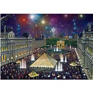 Puzzle - Fireworks in the Louvre, 1000 Pieces - Jigsaw Puzzle