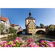 Puzzle Bamberg, Regnitz and the Old Town Hall 1000 pieces - Jigsaw Puzzle