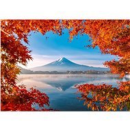 Puzzle Podzimní pohled na horu Fuji 1000 dílků - Puzzle