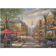 Cafe in Munich, 1000 Pieces - Jigsaw Puzzle