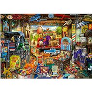 Puzzle Flea Market in the Garage  500 pieces - Jigsaw Puzzle