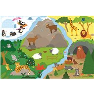 Puzzle Where do Animals Live? MAXI 15 pieces - Jigsaw Puzzle