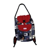 JAKU - Bag on Wheels - Backpack - Doll Accessory