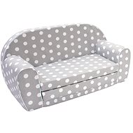 Bino Mini Sofa, Grey - Children's sofa