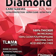 TLAMA games Diamond Red: Chimera Mini (43 × 66 mm) - Card Case