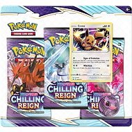 Pokémon TCG: SWSH06 Chilling Reign- 3 Blister Booster - Kartenspiel