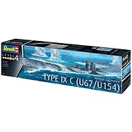 Plastic ModelKit Submarine 05166 - German Submarine Type IXC U67/U154 - Plastic Model