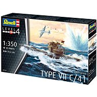 Plastic ModelKit Submarine 05154 - German Submarine Type VII C/41 - Plastic Model