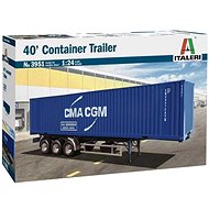 Model Kit truck 3951 - 40' Container Trailer - Plastic Model