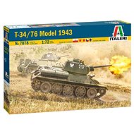 Model Kit tank 7078 - T-34/76 Model 1943 - Plastic Model