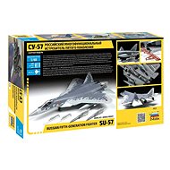 Model Kit aircraft 4824 - Suchoi SU-57 - Plastic Model