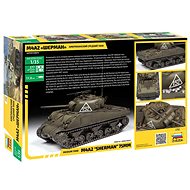 Model Kit tank 3702 - M4 A2 Sherman - Plastic Model