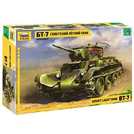 Model Kit tank 3545 - BT-7 Soviet Tank - Plastic Model