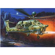 Model Kit Helicopter 7255 - MIL MI-28N Russian Helicopter - Plastic Model