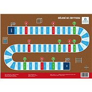 Didactic Board Game Dividing with the Rest - Board Game