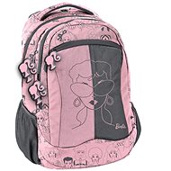 School Backpack Barbie Pink-grey - School Backpack