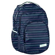 School Backpack Blue Line - School Backpack