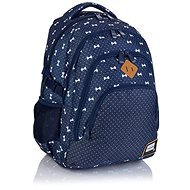 School Backpack Denim Bow HD-337 - School Backpack