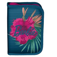 Pencil Case Barbie Pink Flowers Foldable - Pencil Case