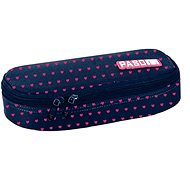 School Case Blue Dots Solid - School Case