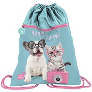 Happy friends premium back bag - Drawstring Bag