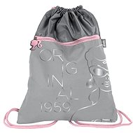 BARBIE Grey Face - Drawstring Bag
