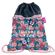 Back Bag Flowers - Drawstring Bag