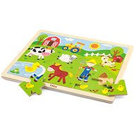 Wooden puzzle, 24 pieces - farm - Wooden Puzzle