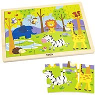 Wooden Puzzle 24 pieces - Zoo - Wooden Puzzle