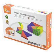 Wooden Magnetic Tangrams - Brain Teaser