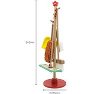 Wooden cleaning lady - Toy Cleaning Set
